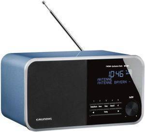 GRUNDIG DTR 3000 DAB+ DIGITAL TABLE RADIO PEARLED BLUE GRUNDIG DTR 3000 DAB+ DIGITAL TABLE RADIO PEARLED BLUE