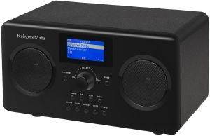 KRUGER & MATZ DIGITAL INTERNET RADIO WIFI BLACK KRUGER & MATZ DIGITAL INTERNET RADIO WIFI BLACK