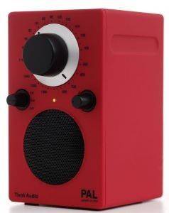 TIVOLI PAL PALRED CLASSIC SERIES PORTABLE RADIO RED