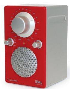 TIVOLI IPAL IPALRED CLASSIC SERIES PORTABLE RADIO RED