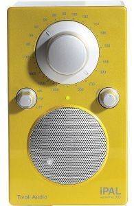 TIVOLI IPAL IPALYEL CLASSIC SERIES PORTABLE RADIO YELLOW