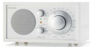 TIVOLI MODEL ONE M1FWWHT FROST WHITE COLLECTION TABLE RADIO WHITE