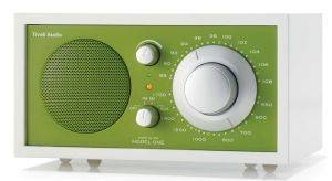 TIVOLI MODEL ONE M1FWGRN FROST WHITE COLLECTION TABLE RADIO GREEN