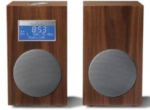 TIVOLI MODEL 10 M10CWL CONTEMPORARY COLLECTION WITH STEREO SPEAKERS WALNUT/ SILVER