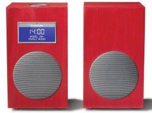 TIVOLI MODEL 10 M10CCR CONTEMPORARY COLLECTION WITH STEREO SPEAKERS CARMINE/ SILVER TIVOLI MODEL 10 M10CCR CONTEMPORARY COLLECTION WITH STEREO SPEAKERS CARMINE/ SILVER