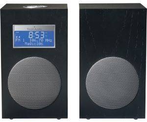 TIVOLI MODEL 10 M10CMB CONTEMPORARY COLLECTION WITH STEREO SPEAKERS BLACK/ SILVER