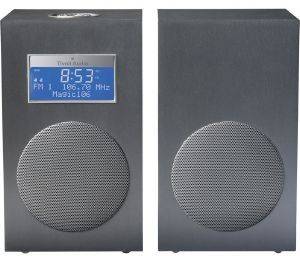 TIVOLI MODEL 10 M10CAD CELEBRATION EDITION WITH STEREO SPEAKERS ALUMINIUM DARK/ SILVER TIVOLI MODEL 10 M10CAD CELEBRATION EDITION WITH STEREO SPEAKERS ALUMINIUM DARK/ SILVER