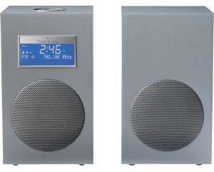TIVOLI MODEL 10 M10CAL CELEBRATION EDITION WITH STEREO SPEAKERS ALUMINIUM LIGHT/ SILVER TIVOLI MODEL 10 M10CAL CELEBRATION EDITION WITH STEREO SPEAKERS ALUMINIUM LIGHT/ SILVER