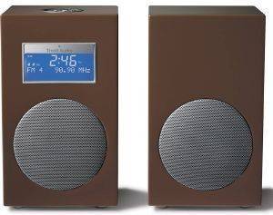 TIVOLI TIVOLI MODEL 10 M10CCB SUPERIOR EDITION WITH STEREO SPEAKERS CHESTNUT BROWN/ SILVER