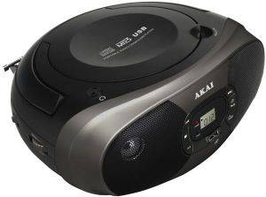 AKAI BM004A-614 PORTABLE RADIO CD PLAYER BLACK AKAI BM004A-614 PORTABLE RADIO CD PLAYER BLACK