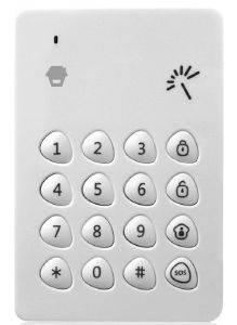 CHUANGO SAFEHOME KEYPAD KP-700 WIRELESS KEYPAD FOR ALARM SYSTEMS