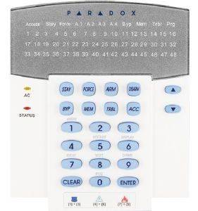 PARADOX DGP2-648 BL 48 LED KEYBOARD PARADOX DGP2-648 BL 48 LED KEYBOARD