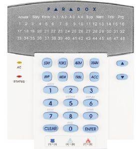 PARADOX DGP2-648 BL 48 LED KEYBOARD