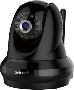 SRICAM SP018 1080P WIFI INDOOR SECURITY IP CAMERA BLACK