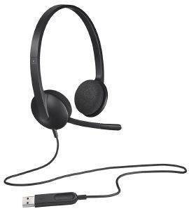 LOGITECH 981-000475 USB HEADSET H340 BLACK LOGITECH 981-000475 USB HEADSET H340 BLACK