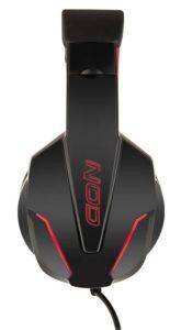 NOD G-HDS-001 GAMING HEADSET WITH ADJUSTABLE MICROPHONE AND RED LED NOD G-HDS-001 GAMING HEADSET WITH ADJUSTABLE MICROPHONE AND RED LED