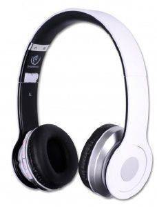 REBELTEC CRYSTAL BLUETOOTH HEADSET WHITE RBLSLU00017