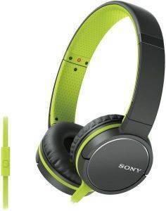 SONY MDR-ZX660APG SMARTPHONE CAPABLE HEADPHONES GREEN