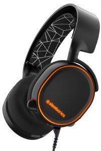 STEELSERIES ARCTIS 5 7.1 SURROUND RGB GAMING HEADSET BLACK 61443 STEELSERIES ARCTIS 5 7.1 SURROUND RGB GAMING HEADSET BLACK 61443