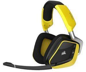 CORSAIR VOID RGB WIRELESS CARBON DOLBY 7.1 GAMING HEADSET YELLOW CA-9011150-EU CORSAIR VOID RGB WIRELESS CARBON DOLBY 7.1 GAMING HEADSET YELLOW CA-9011150-EU