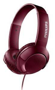 PHILIPS SHL3070RD/00 BASS+ ON-EAR FLAT FOLDING HEADPHONES RED PHILIPS SHL3070RD/00 BASS+ ON-EAR FLAT FOLDING HEADPHONES RED