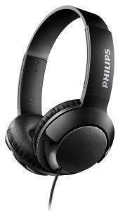 PHILIPS SHL3070BL/00 BASS+ ON-EAR FLAT FOLDING HEADPHONES BLACK