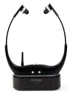 TECHNAXX TX-99 WIRELESS TV CHIN GUARD HEADPHONES TECHNAXX TX-99 WIRELESS TV CHIN GUARD HEADPHONES