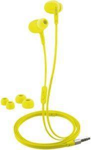 LOGILINK HS0043 SPORTS-FIT IN-EAR STEREO HEADSET 3.5MM WITH 2 SETS EAR BUDS WATERPROOF YELLOW