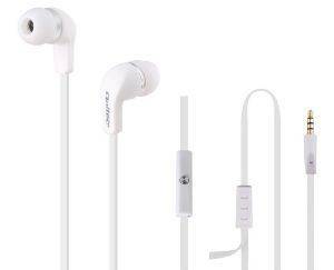 QOLTEC 50801 IN-EAR HEADPHONES WITH MICROPHONE WHITE φωτογραφία