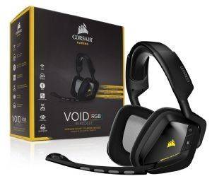 CORSAIR VOID RGB WIRELESS CARBON DOLBY 7.1 GAMING HEADSET CARBON (CA-9011152-EU ) CORSAIR VOID RGB WIRELESS CARBON DOLBY 7.1 GAMING HEADSET CARBON (CA-9011152-EU )