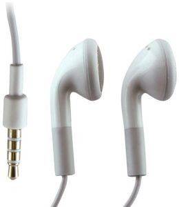 FOREVER STEREO HEADSET FOR IPHONE WHITE