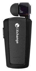 IXCHANGE MINI RETRACTABLE BLUETOOTH HEADSET BLACK IXCHANGE MINI RETRACTABLE BLUETOOTH HEADSET BLACK