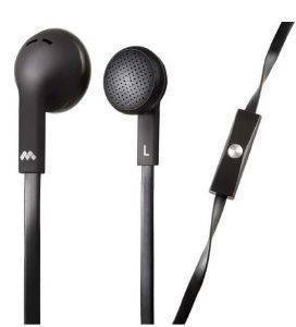 MELICONI 497394 MYSOUND SPEAK FLAT STEREO HEADSET BLACK