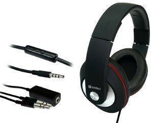 SANDBERG 125-86 PLAY\'N GO HEADSET BLACK SANDBERG 125-86 PLAY\'N GO HEADSET BLACK