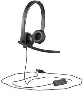 LOGITECH H570E STEREO USB PC HEADSET