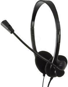 LOGILINK HS0001 STEREO HEADSET WITH MICROPHONE DELUXE LOGILINK HS0001 STEREO HEADSET WITH MICROPHONE DELUXE