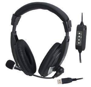 LOGILINK HS0019 USB STEREO HEADSET WITH MICROPHONE