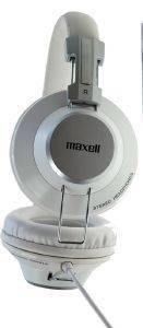 MAXELL RETRO DJ HEADPHONES WHITE