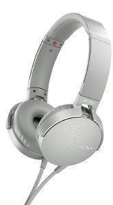 SONY SONY MDR-XB550APW EXTRA BASS HEADPHONES WHITE