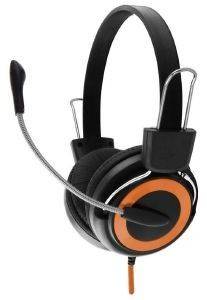 ESPERANZA EH152O STEREO HEADPHONES WITH MICROPHONE FALCON ORANGE