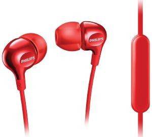 PHILIPS SHE3705RD/00 IN-EAR HEADPHONES WITH MIC RED