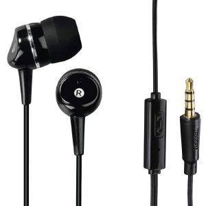 HAMA 135621 BASIC4PHONE IN-EAR STEREO HEADPHONES WITH MIC BLACK HAMA 135621 BASIC4PHONE IN-EAR STEREO HEADPHONES WITH MIC BLACK