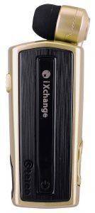 IXCHANGE STEREO RETRACTABLE BLUETOOTH HEADSET WITH VIBRATION GOLD IXCHANGE STEREO RETRACTABLE BLUETOOTH HEADSET WITH VIBRATION GOLD