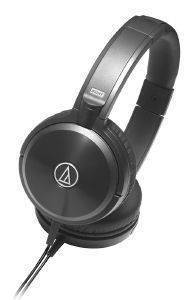 AUDIO TECHNICA ATH-WS77 SOLID BASS OVER-EAR HEADPHONES BLACK