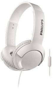 PHILIPS SHL3075WT/00 BASS+ HEADPHONES WITH MIC WHITE