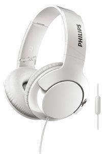 PHILIPS SHL3175WT/00 BASS+ OVER-EAR HEADPHONES WITH MIC WHITE PHILIPS SHL3175WT/00 BASS+ OVER-EAR HEADPHONES WITH MIC WHITE