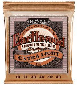    ERNIE BALL 2150 EARTHWOOD PHOSPHOR EXTRA LIGHT