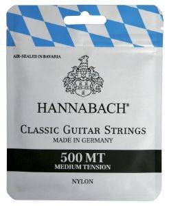 ΧΟΡΔΕΣ ΚΛΑΣΣΙΚΗΣ ΚΙΘΑΡΑΣ HANNABACH SERIES 500 MEDIUM TENSION ΧΟΡΔΕΣ ΚΛΑΣΣΙΚΗΣ ΚΙΘΑΡΑΣ HANNABACH SERIES 500 MEDIUM TENSION