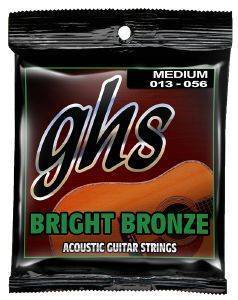 ΧΟΡΔΕΣ ΑΚΟΥΣΤΙΚΗΣ ΚΙΘΑΡΑΣ GHS BB40M SET BRIGHT BRONZE 13-56 ΧΟΡΔΕΣ ΑΚΟΥΣΤΙΚΗΣ ΚΙΘΑΡΑΣ GHS BB40M SET BRIGHT BRONZE 13-56