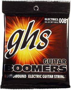 ΧΟΡΔΕΣ ΗΛΕΚΤΡΙΚΗΣ ΚΙΘΑΡΑΣ GHS GBUL GUITAR BOOMERS ROUNDWOUND NICKEL PLATED STEEL ULTRA LIGHT 08-38 ΧΟΡΔΕΣ ΗΛΕΚΤΡΙΚΗΣ ΚΙΘΑΡΑΣ GHS GBUL GUITAR BOOMERS ROUNDWOUND NICKEL PLATED STEEL ULTRA LIGHT 08-38
